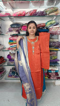 Side open kurti set