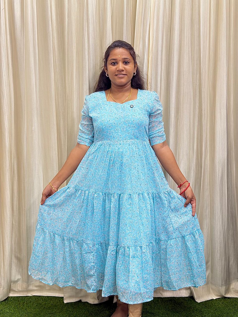 Customized Georgette Maxi
