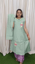 Beautiful Pastels colour Aline coord set