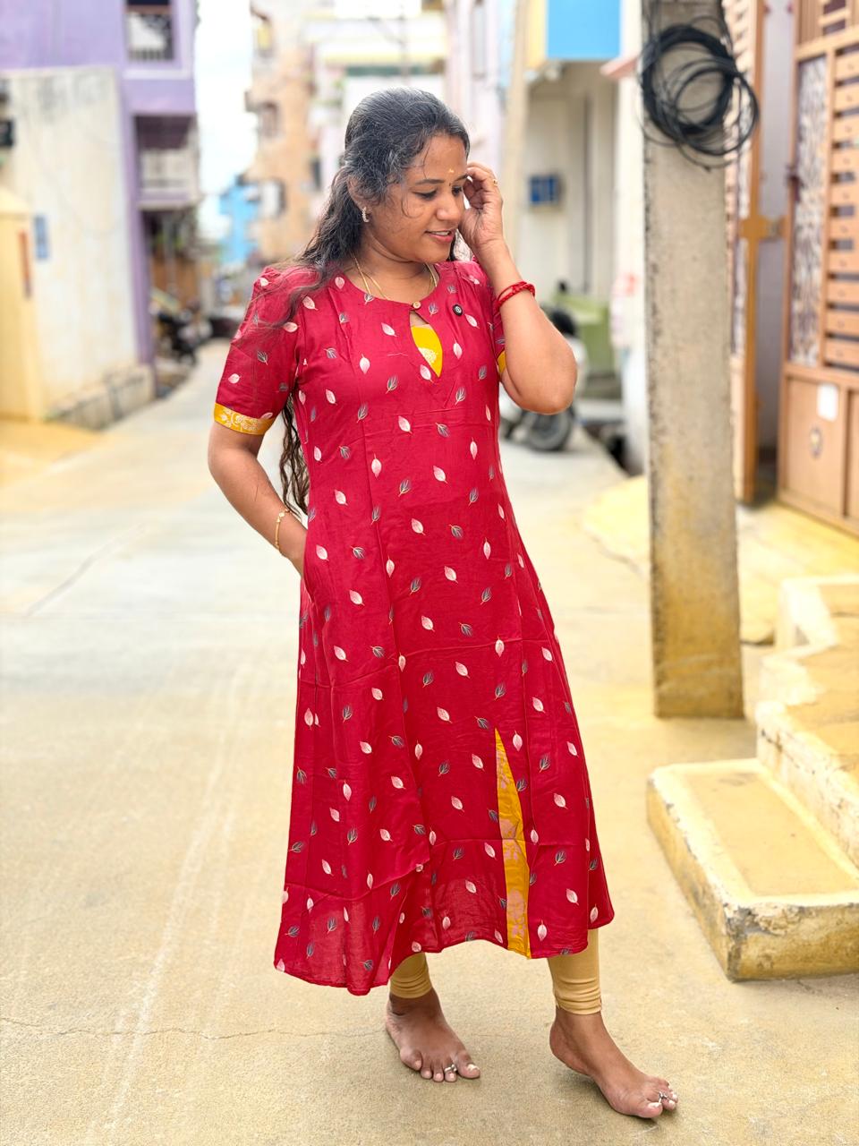 Customized aline kurti