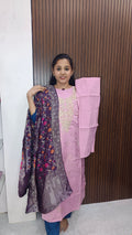 Kurti with pant and dupatta